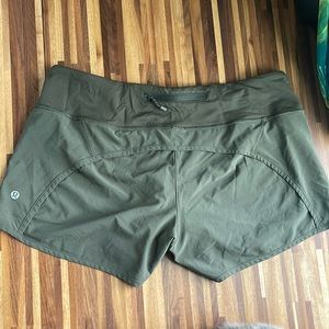 Lululemon shorts! Army green